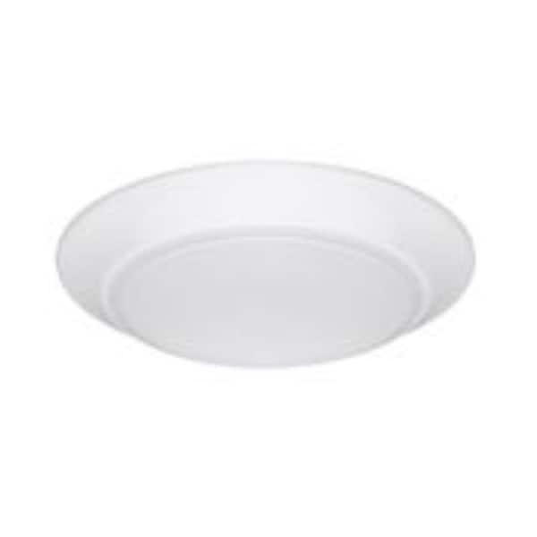 Euri Lighting 11.5-Watt White Integrated LED Ceiling Flush Mount