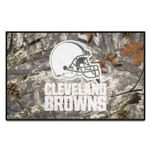Cleveland Browns Camo 1.5 ft. x 2.5 ft. Starter Area Rug