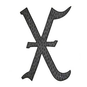 24 in. Home Accent Monogram X
