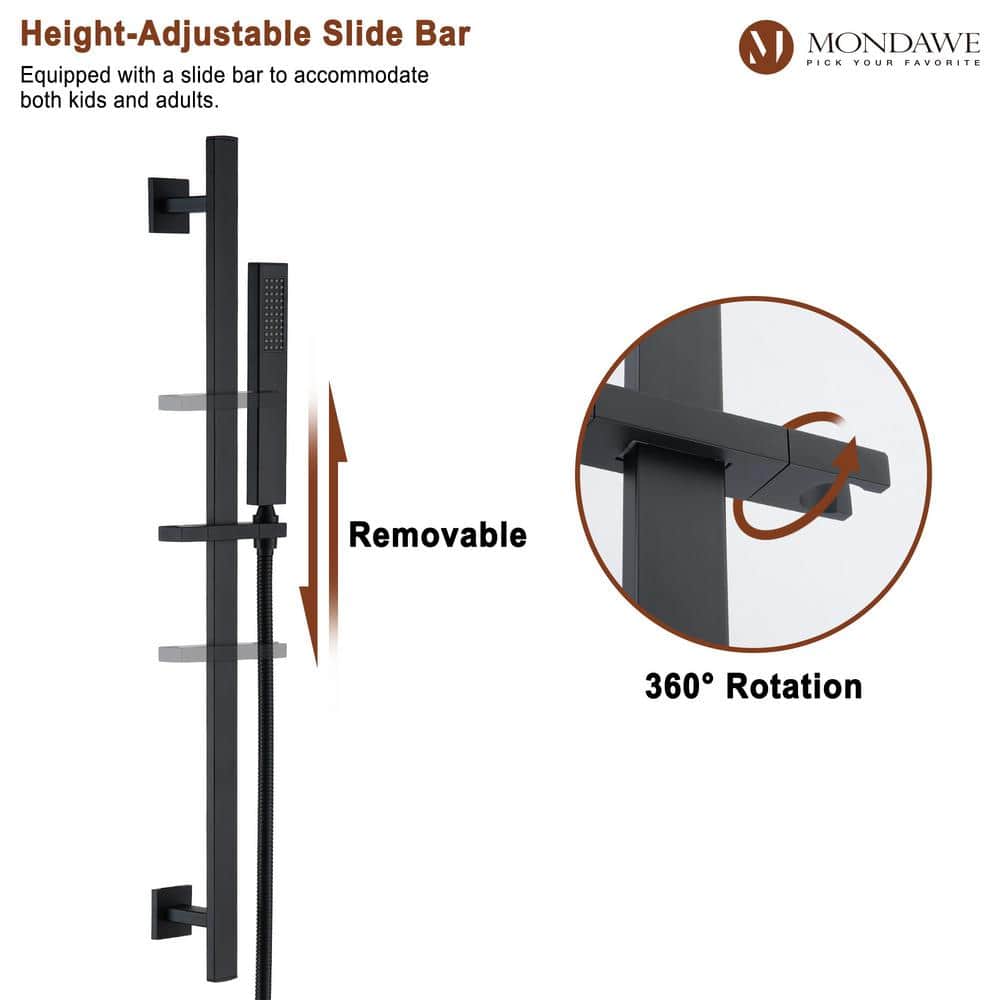 AquaRhapsody All-In-One Kit with Rough in-Valve