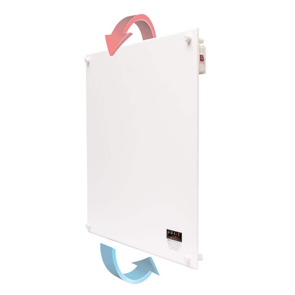 Slim White Electric Dual Convection Wall Heater