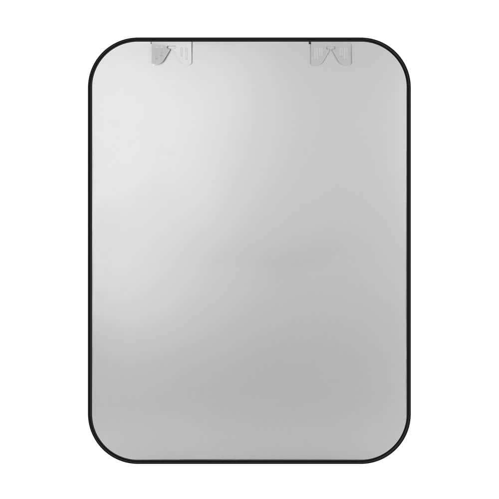 24 in. W x 32 in. H Modern Rectangular Framed Wall Bathroom Vanity Mirror i