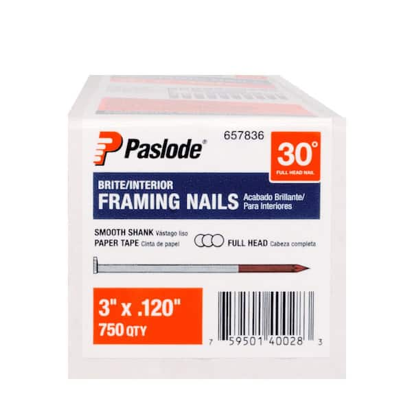 Paslode round deals drive nails