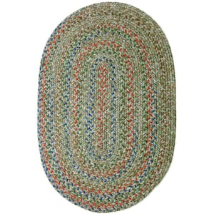 Colonial Mills Barefoot Braided Striped Area Rug