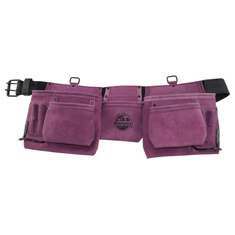 purple tool belt