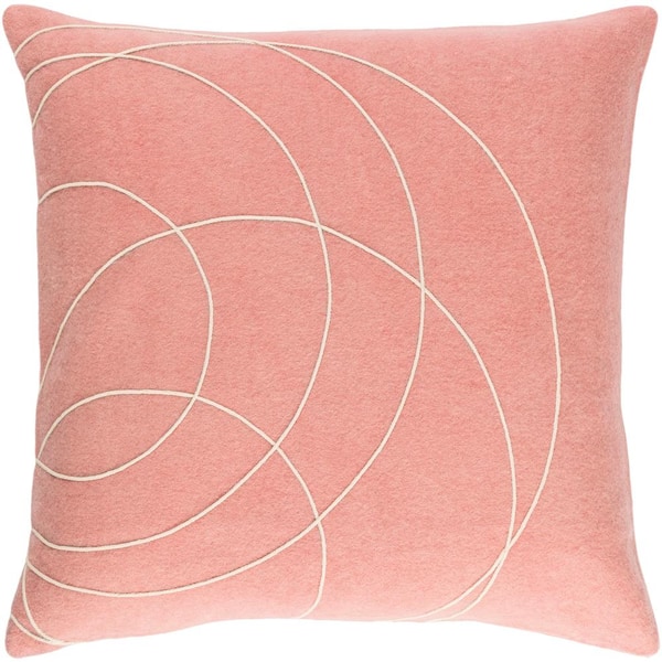 Artistic Weavers Bempton Purple Geometric Polyester 18 in. x 18 in. Throw Pillow