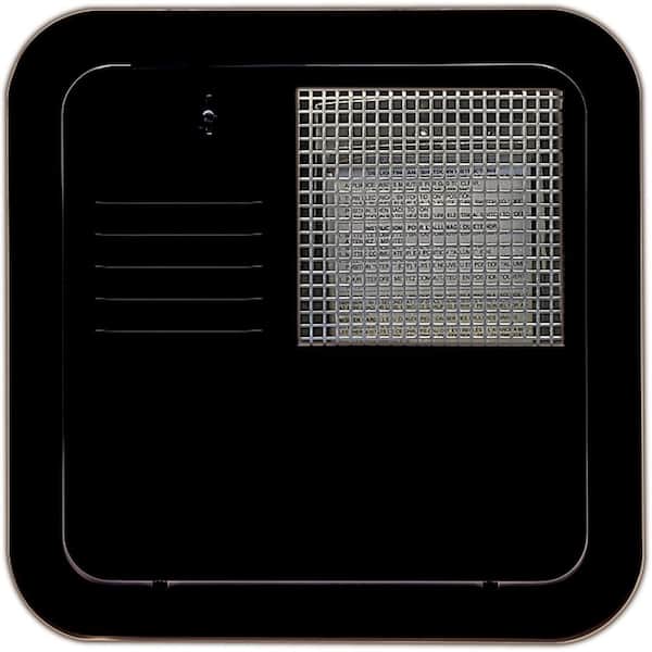Suburban Water Heater Access Door for 4 and 6 Gallon Tanks - Black