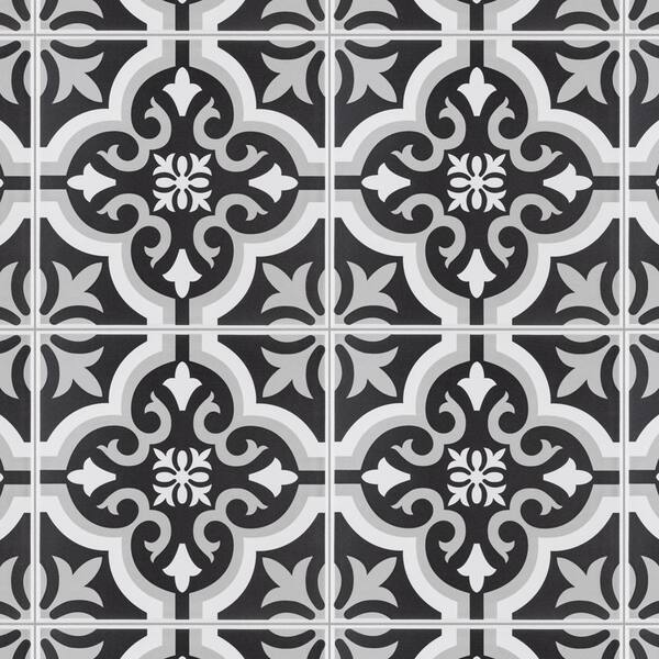 Braga Classic II 7-3/4 in. x 7-3/4 in. Ceramic Floor and Wall Tile (10.75 sq. ft. / Case)