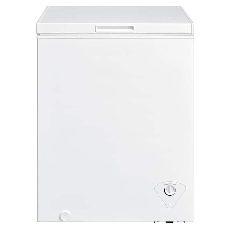 VISSANI 5 cu. ft. Manual Defrost Chest Freezer in White Home Depot