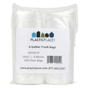 Drawstring Plastic Bag  White Plastic Carry Bag (10-Gallon) – PlasticMill
