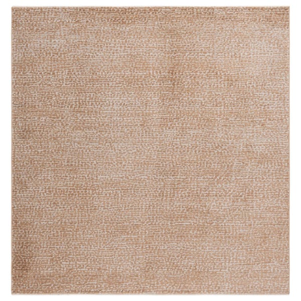 SAFAVIEH Hazel 6 ft. x 6 ft. Gold/Beige Abstract Spots square Area Rug