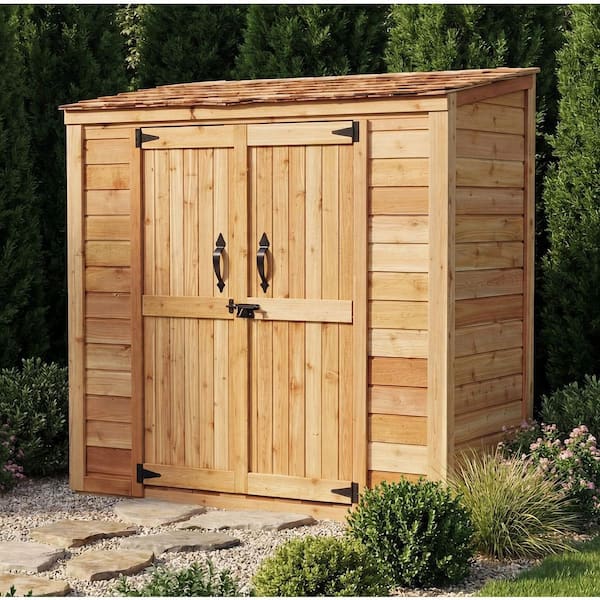 Outdoor Living Today 6 ft. W x 3 ft. D Cedar Wood Garden Chalet
