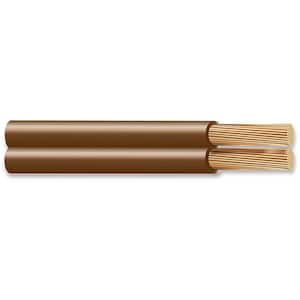 250 ft. 18/2 Brown Stranded SPT-1 Copper Lamp Wire