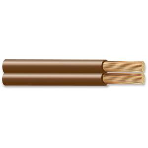 250 ft. 18/2 Brown Stranded Copper Lamp Wire