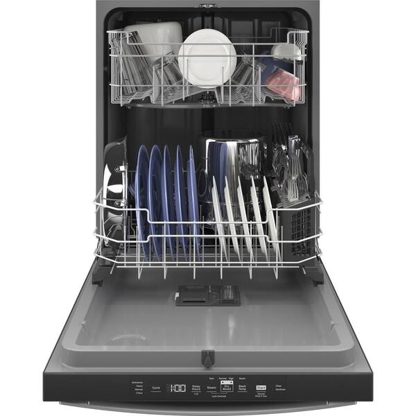 dishwasher with disposer built in