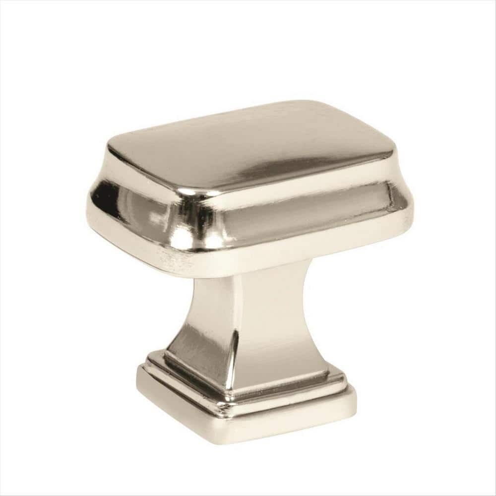Revitalize 1-1/4 in. (32mm) Traditional Polished Nickel Rectangle Cabinet K