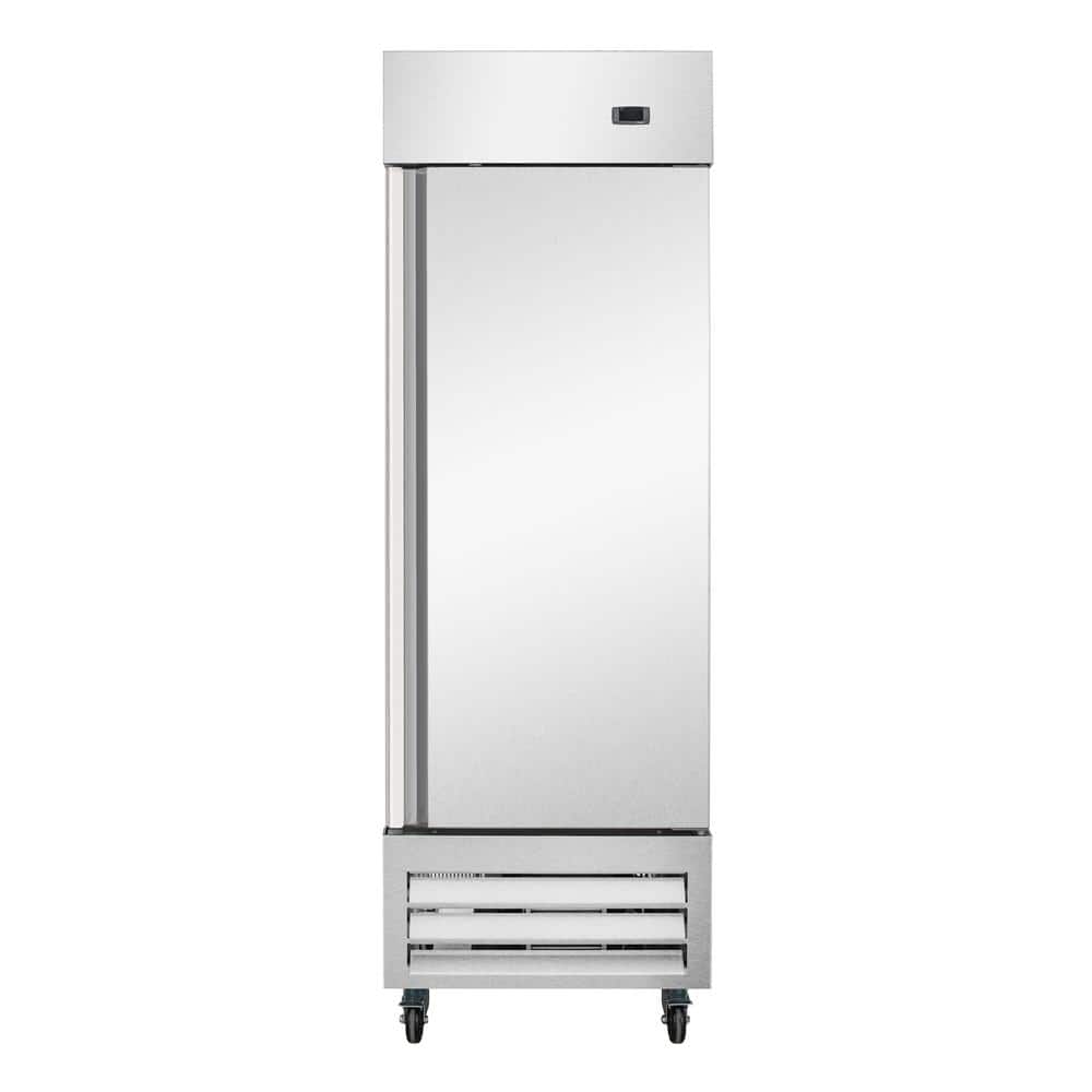 27" Stainless Steel Upright Convertible Refrigerator Freezer