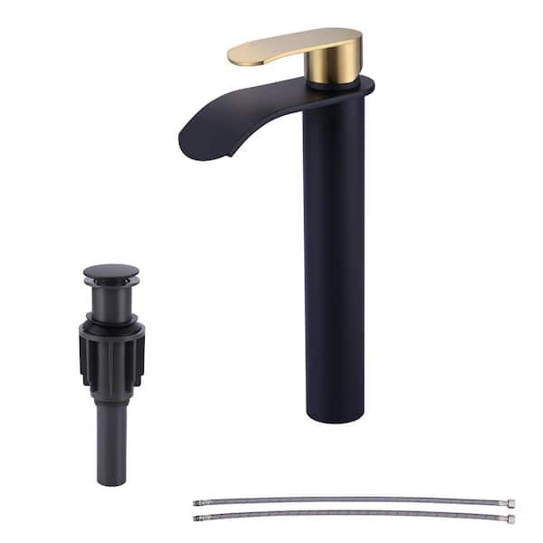 ANZZI Key Series Single Hole Single Handle Bathroom Vessel Sink