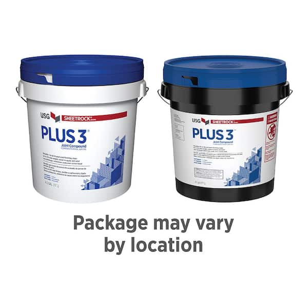 SHEETROCK Brand Plus 3-Gallon 24-Hours Set Time Premixed Lightweight Drywall Joint Compound