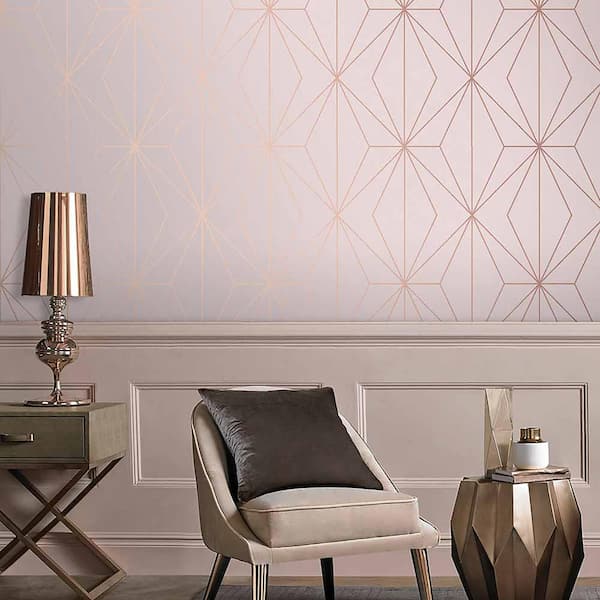 Harmony Blush Removable Wallpaper