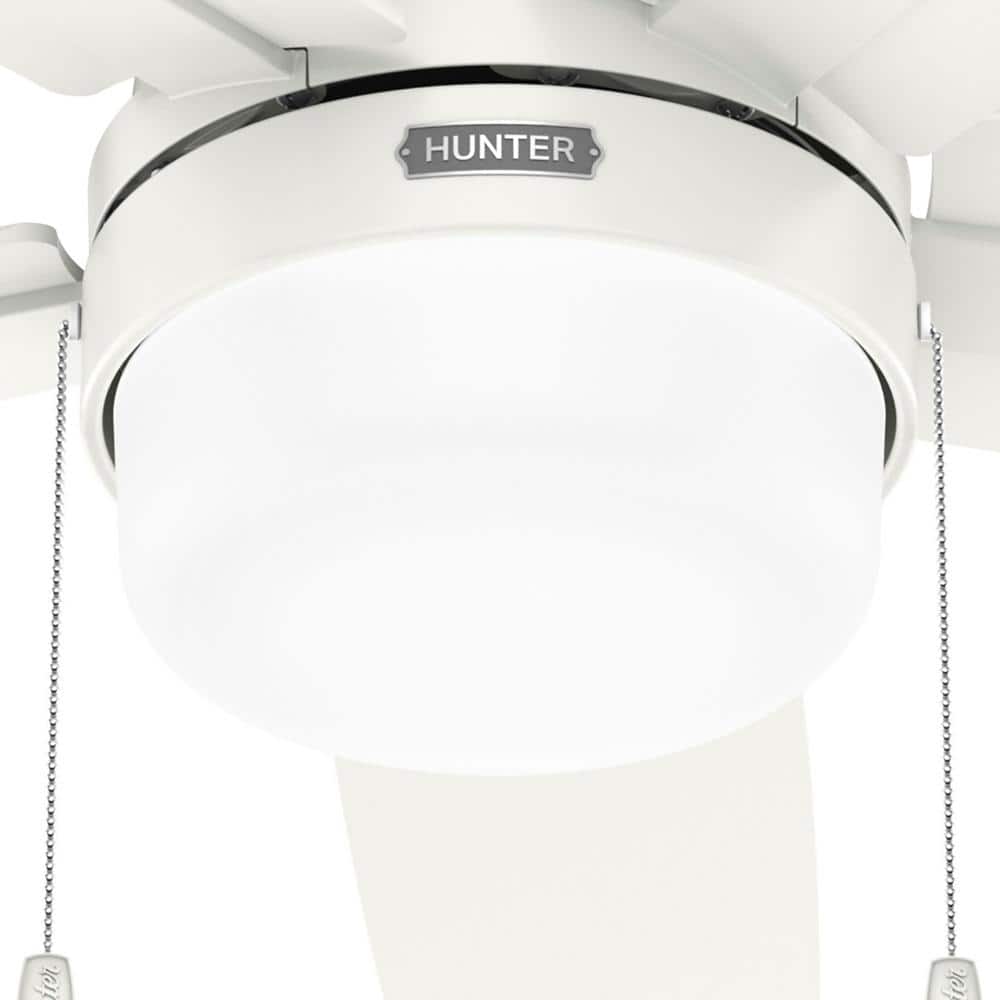 52" Fresh White LED Ceiling Fan with Reversible Blades