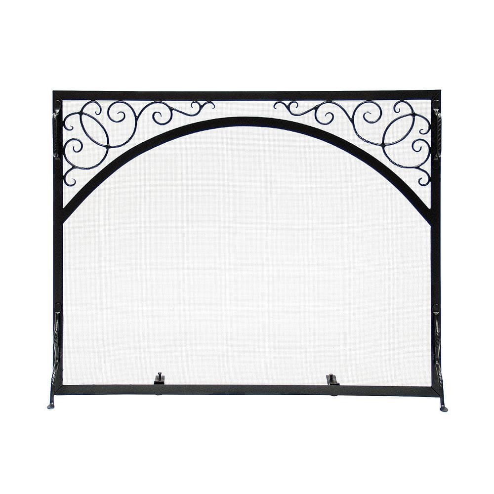 38 in. L Graphite 1-Panel Sterling Flat Fireplace Screen price history on PriceWatchPro
