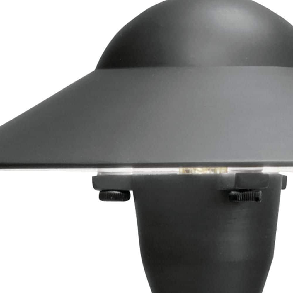 21" Black Aluminum Traditional Pathway Light