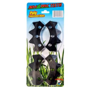 Mighty Max 8 in. replacement cutting teeth for WeedShark Mighty Max or WeedShark Pro trimmer heads