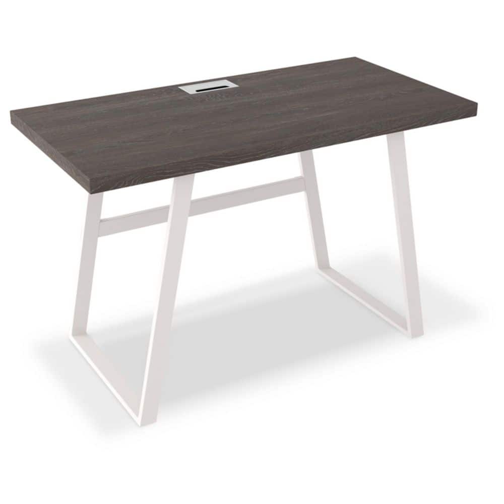 Dorrinson 47'' Transitional Two-Tone Home Office Desk