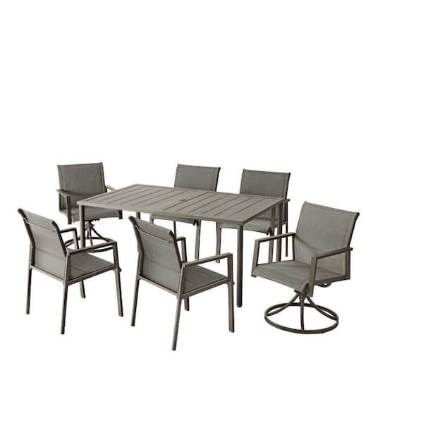 Westgrove 7-Peice Metal Sling Outdoor Dining Set