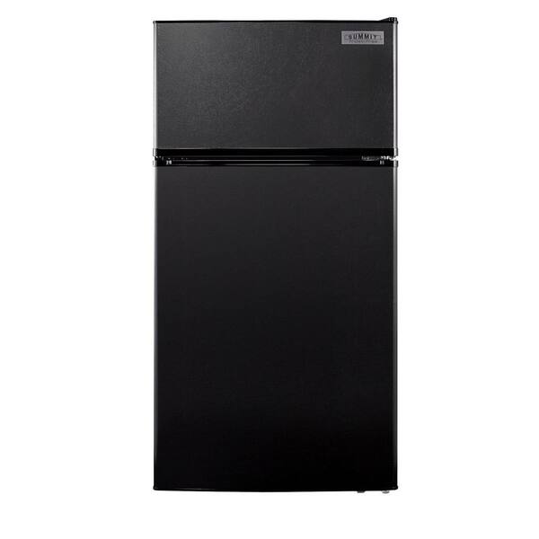 Summit Appliance 10.3 cu. ft. Top Freezer Refrigerator in Black