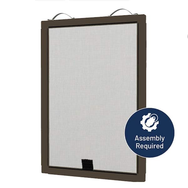 Window Screen Kit with Mesh 36 in. x 36 in. Bronze