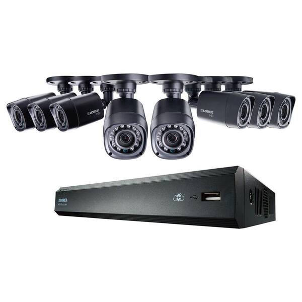 Lorex 8-Channel 720p High Definition DVR with HD Indoor/Outdoor Wired Cameras, 1TB HDD and FLIR Cloud Connectivity