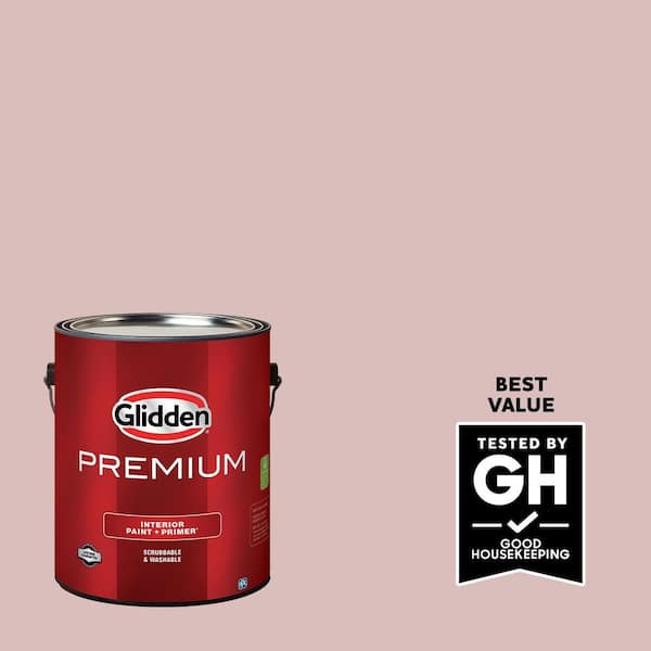Glidden Premium 1 gal. PPG1054-4 Tea Time Semi-Gloss Interior Latex Paint