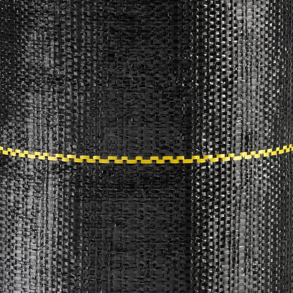 Sunbelt 3.2-Oz Black Polypropylene Weed Barrier Ground Cover, 37in x 8ft
