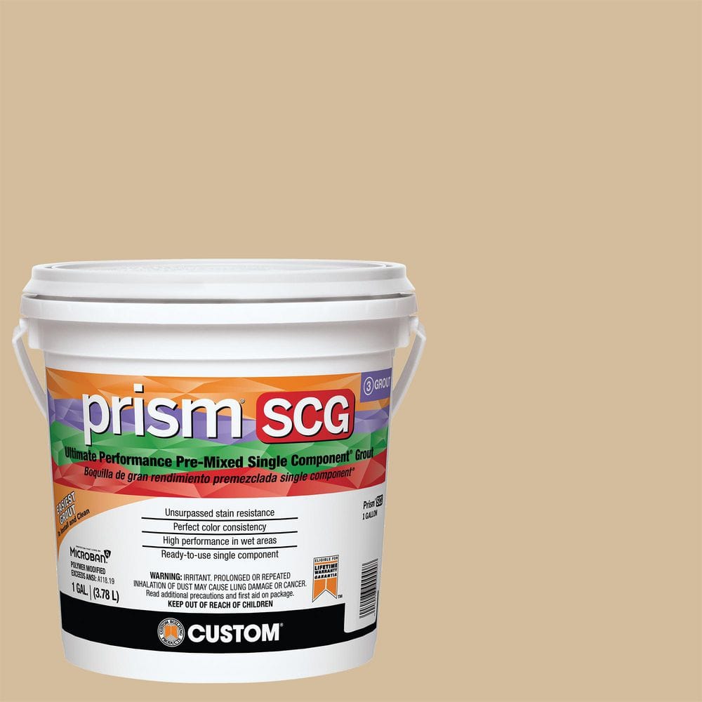 Prism SCG #122 Linen 1 Gal. Ultimate Performance Pre-Mixed Single Component Grout price history on PriceWatchPro