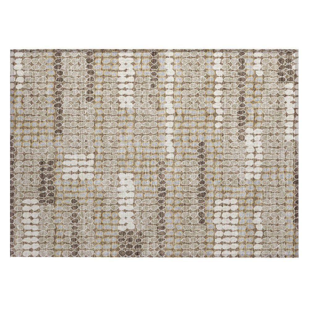 Chantille Machine Washable Indoor/Outdoor Abstract ACN2763 Mocha 3 ft. x 4 ft. Area Rug price history on PriceWatchPro