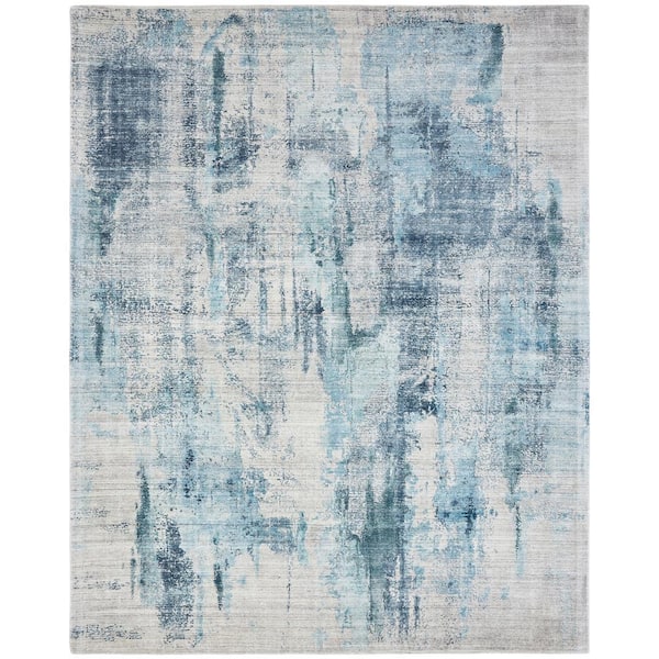 Lucid Multi-Colored Tones 7 ft. 6 in. x 9 ft. 6 in. Area Rug