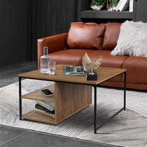 Ufuoma 31.5 in. Square Manufactured Wood Coffee Table