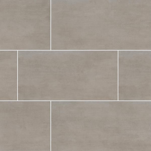 Ridgestone Gris 12 in. x 24 in. Matte Ceramic Floor and Wall Tile (640 sq. ft./Pallet)