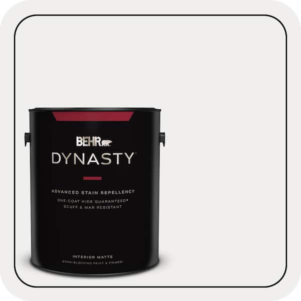 1 gal. #W-D-610 White Glove Matte Interior Stain-Blocking Paint & Primer