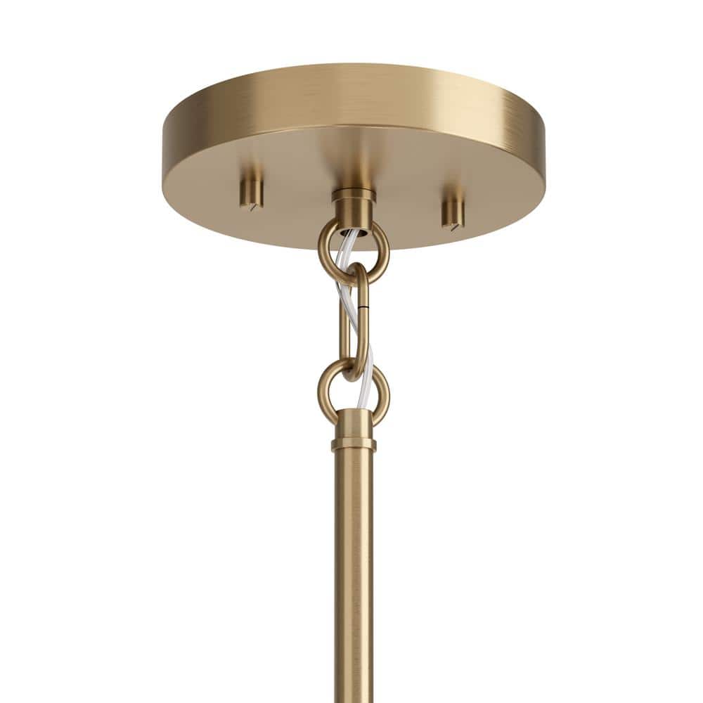 Madden 32" Gold and Bronze Candle Chandelier Light