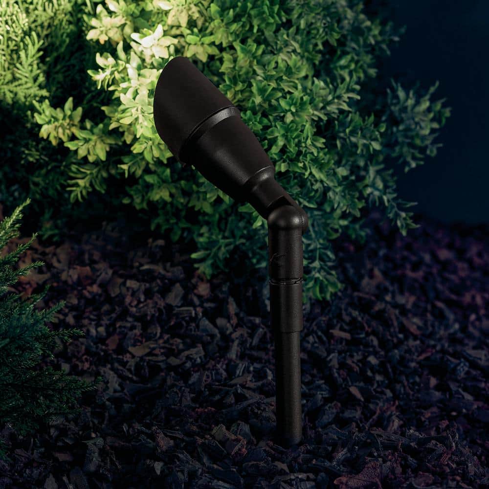 Transitional 3" Black Ambient Floor Light with Heat-Resistant Glass