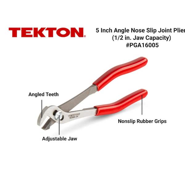 5 in. Angle Nose Slip Joint Pliers