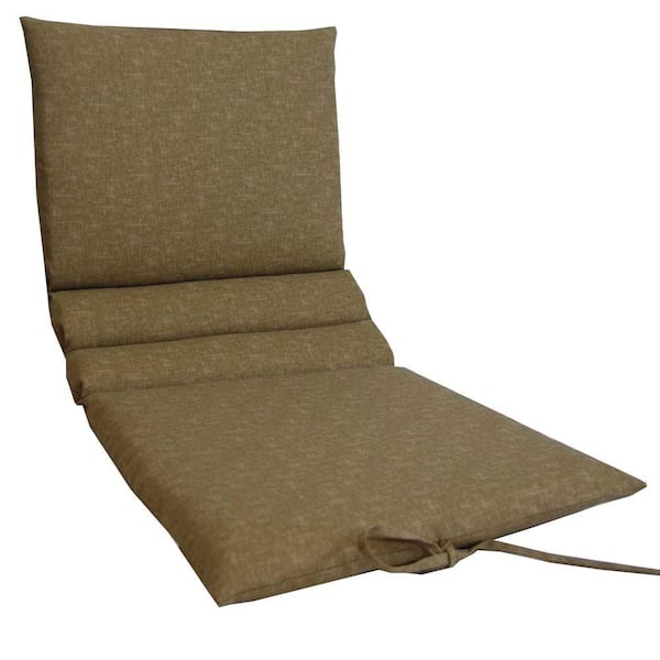 Unbranded Barts Textured Sand Outdoor Chaise Lounge Cushion-DISCONTINUED