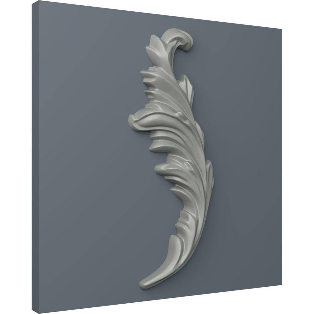 Primed White Polyurethane Architectural Scroll Onlay