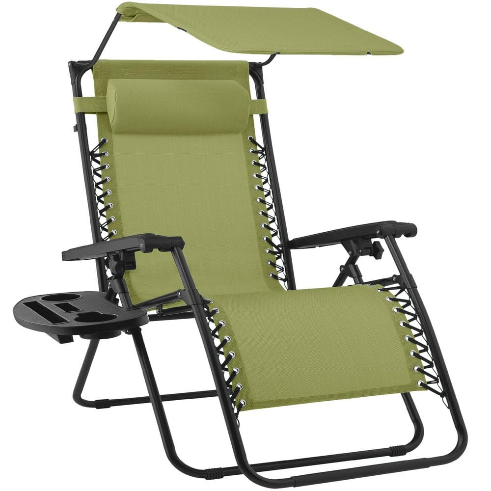 Best Choice Products Zero Gravity Metal Folding Reclining Dusty