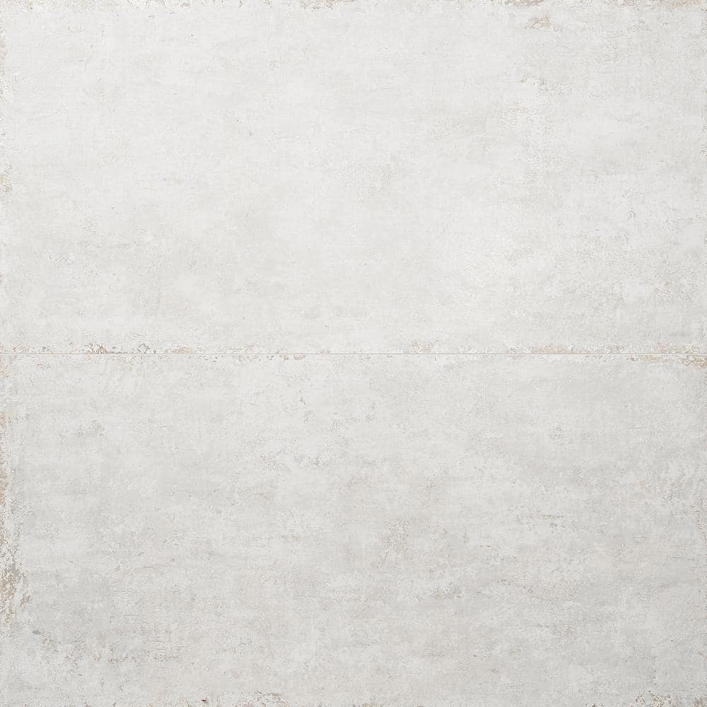 Large Format Beige Matte Porcelain Stone Look Floor and Wall Tile