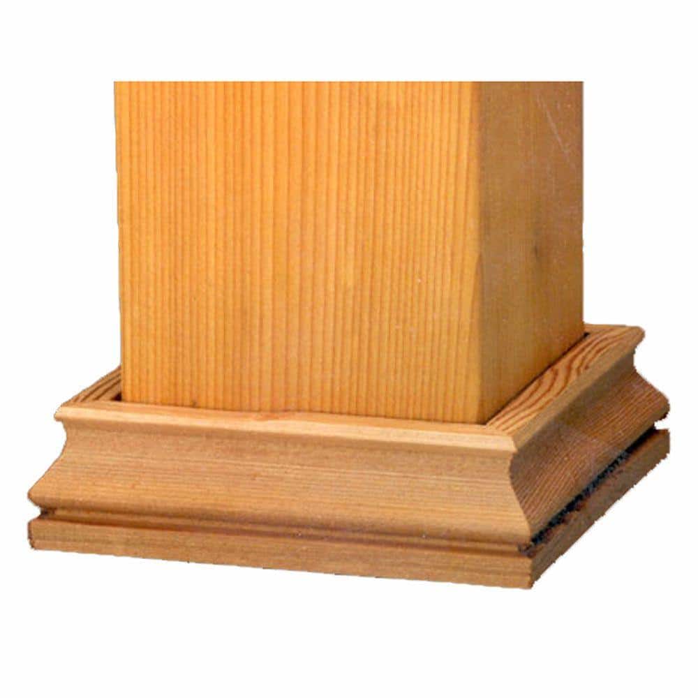 Pressure-Treated 4 in. x 4 in. Post Skirt 784447 - The Home