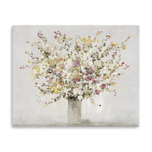 Victoria Colorful Wildflowers by Unknown 1-Piece Giclee Unframed Nature Art Print 30 in. x 24 in.